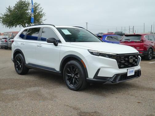Platinum White Pearl 2023 Honda CR-V Hybrid Sport AWD