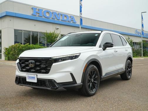 Platinum White Pearl 2023 Honda CR-V Hybrid Sport AWD