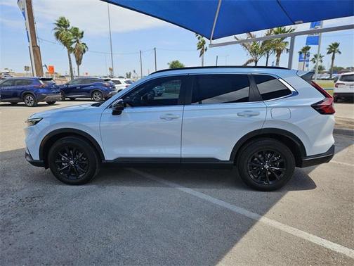 Platinum White Pearl 2023 Honda CR-V Hybrid Sport AWD