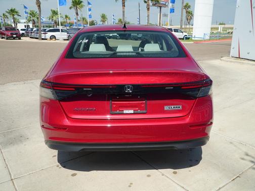 Radiant Red Metallic 2026 Honda Accord SE
