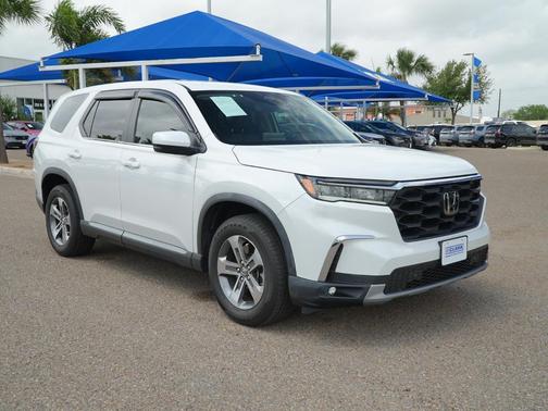 Platinum White Pearl 2025 Honda Pilot EX-L