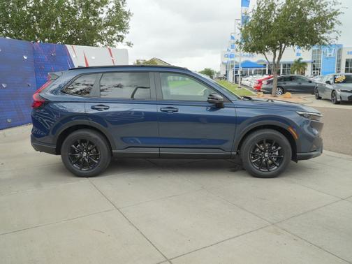 Canyon River Blue Metallic 2026 Honda CR-V Hybrid Sport-L AWD