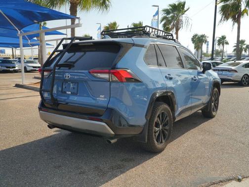 Cavalry Blue 2024 Toyota RAV4 Hybrid SE