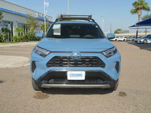 Cavalry Blue 2024 Toyota RAV4 Hybrid SE