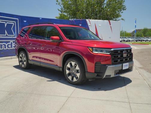 Radiant Red Metallic II 2026 Honda Pilot Touring 8-Passenger