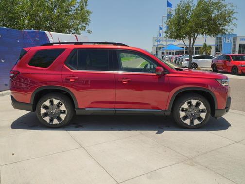 Radiant Red Metallic II 2026 Honda Pilot Touring 8-Passenger