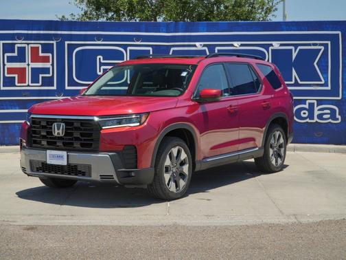 Radiant Red Metallic II 2026 Honda Pilot Touring 8-Passenger