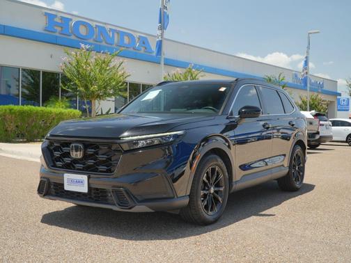 Crystal Black Pearl 2024 Honda CR-V Hybrid Sport FWD