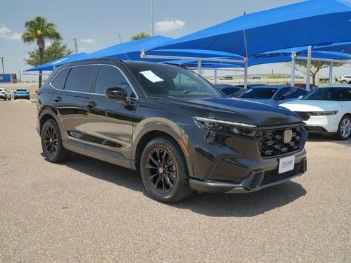 Crystal Black Pearl 2024 Honda CR-V Hybrid Sport FWD