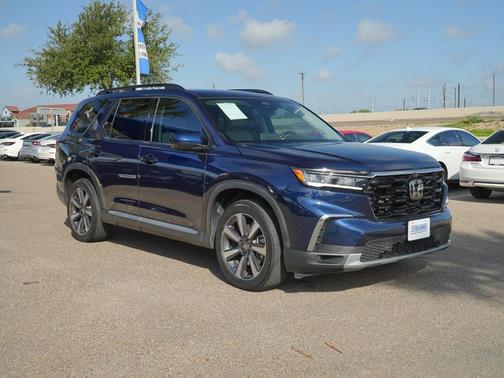 Obsidian Blue Pearl 2025 Honda Pilot Elite