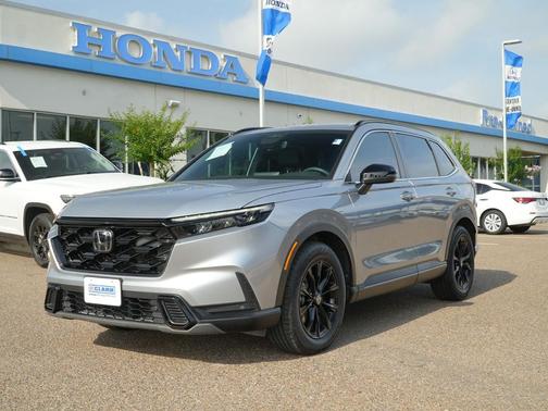 Lunar Silver Metallic 2024 Honda CR-V Hybrid Sport FWD