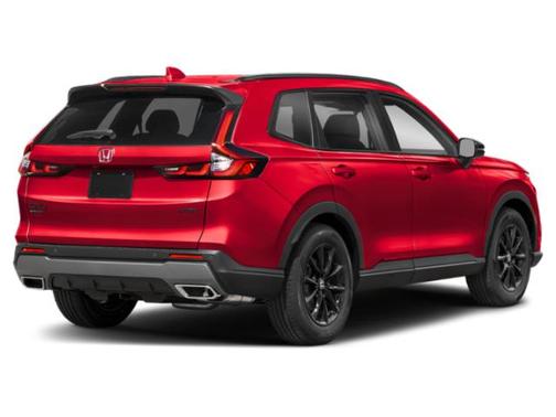 Radiant Red Metallic 2026 Honda CR-V Hybrid Sport-L FWD