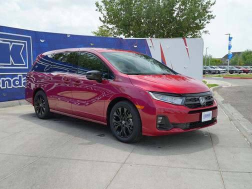 Radiant Red Metallic II 2026 Honda Odyssey Sport-L