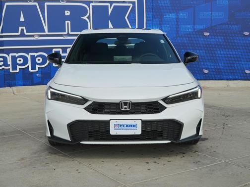 Platinum White Pearl 2026 Honda Civic Hybrid Sport