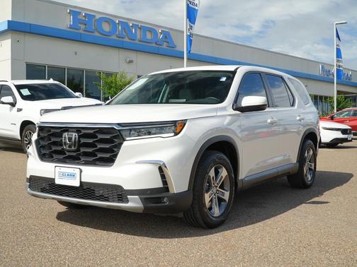 Platinum White Pearl 2025 Honda Pilot EX-L
