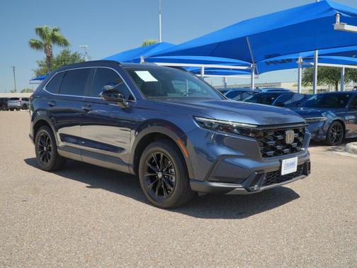 Canyon River Blue Metallic 2025 Honda CR-V Hybrid Sport AWD