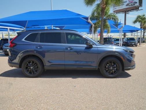 Canyon River Blue Metallic 2025 Honda CR-V Hybrid Sport AWD