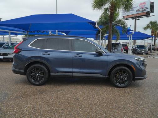Canyon River Blue Metallic 2025 Honda CR-V Hybrid Sport AWD