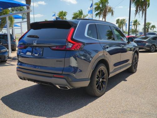 Canyon River Blue Metallic 2025 Honda CR-V Hybrid Sport AWD