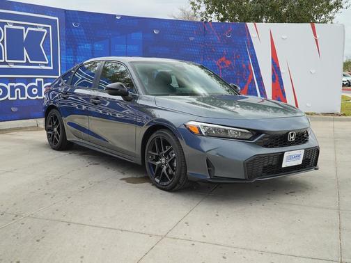 Meteorite Gray Metallic 2026 Honda Civic Hybrid Sport
