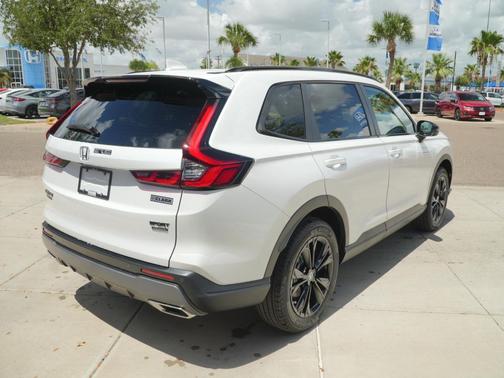 Platinum White Pearl 2026 Honda CR-V Hybrid Sport Touring AWD