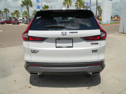 Platinum White Pearl 2026 Honda CR-V Hybrid Sport Touring AWD