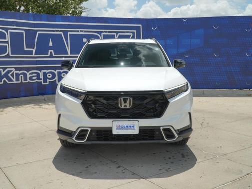 Platinum White Pearl 2026 Honda CR-V Hybrid Sport Touring AWD