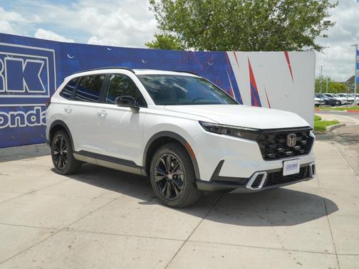 Platinum White Pearl 2026 Honda CR-V Hybrid Sport Touring AWD