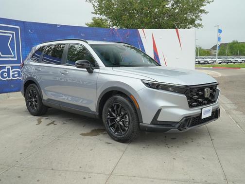 Solar Silver Metallic 2026 Honda CR-V Hybrid Sport-L FWD