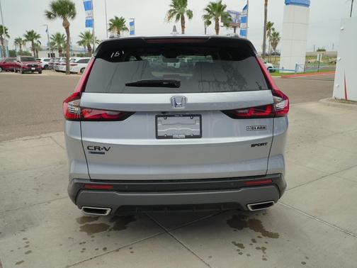 Solar Silver Metallic 2026 Honda CR-V Hybrid Sport-L FWD