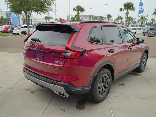 Radiant Red Metallic 2026 Honda CR-V Hybrid TrailSport AWD