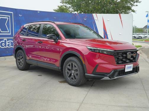 Radiant Red Metallic 2026 Honda CR-V Hybrid TrailSport AWD