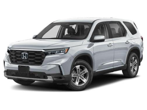 Lunar Silver Metallic 2023 Honda Pilot 2WD EX-L 8 Passenger