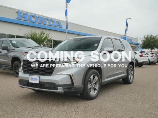 Lunar Silver Metallic 2023 Honda Pilot 2WD EX-L 8 Passenger