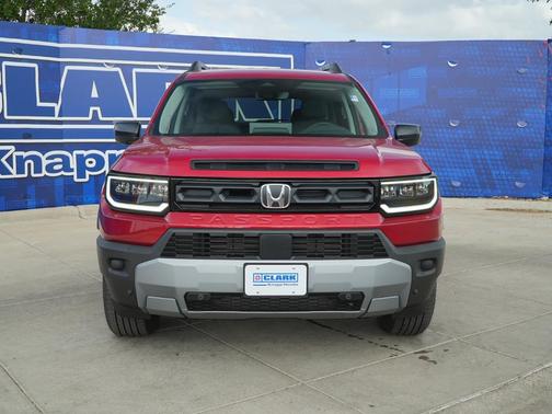 Radiant Red Metallic II 2026 Honda Passport AWD RTL Towing