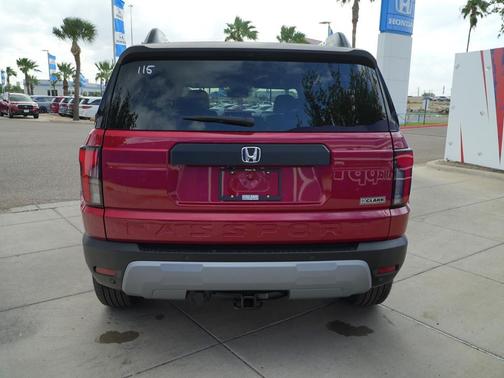 Radiant Red Metallic II 2026 Honda Passport AWD RTL Towing