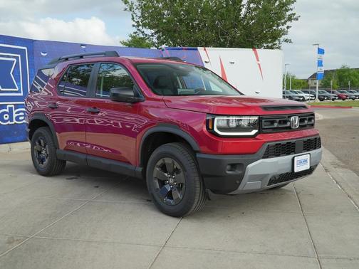 Radiant Red Metallic II 2026 Honda Passport AWD RTL Towing