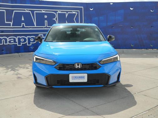 Boost Blue Pearl 2026 Honda Civic Hybrid Sport