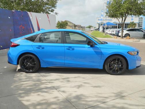 Boost Blue Pearl 2026 Honda Civic Hybrid Sport