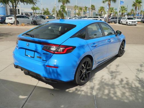 Boost Blue Pearl 2026 Honda Civic Hybrid Sport
