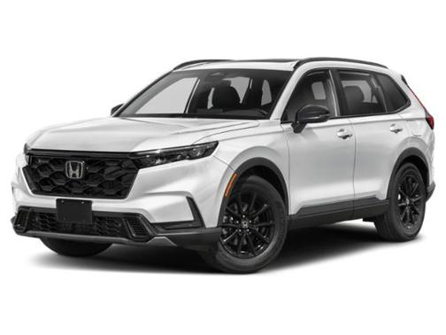 Platinum White Pearl 2026 Honda CR-V Hybrid Sport-L FWD