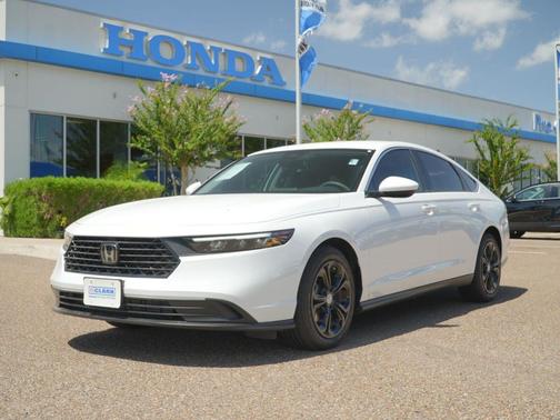 Platinum White Pearl 2026 Honda Accord LX 1.5T