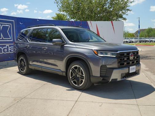 Modern Steel Metallic 2026 Honda Pilot Touring 8-Passenger