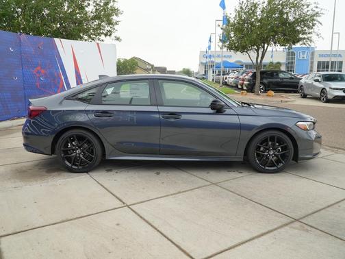 Meteorite Gray Metallic 2026 Honda Civic Sport