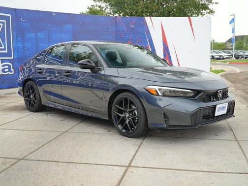 Meteorite Gray Metallic 2026 Honda Civic Sport