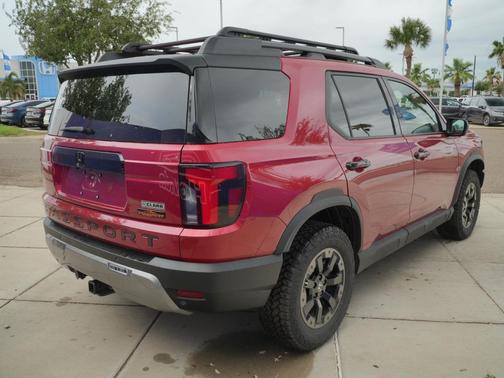 Radiant Red Metallic II 2026 Honda Passport AWD TrailSport Elite