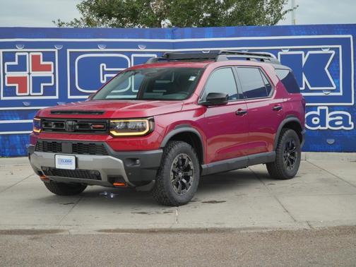 Radiant Red Metallic II 2026 Honda Passport AWD TrailSport Elite
