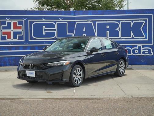 Crystal Black Pearl 2026 Honda Civic LX