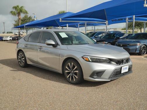 Lunar Silver Metallic 2022 Honda Civic EX-L