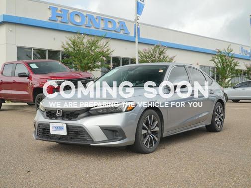 Lunar Silver Metallic 2022 Honda Civic EX-L